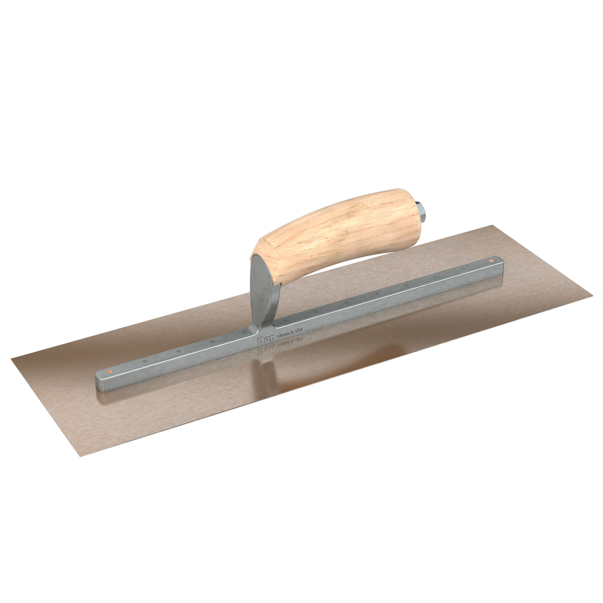Bon Steel City, Finish Trowel-Sq.-Golden Stainless-16 x 5-Wd, Width 5 in, Length 16 in, Blade Material Stainless Steel, Model# 66-130